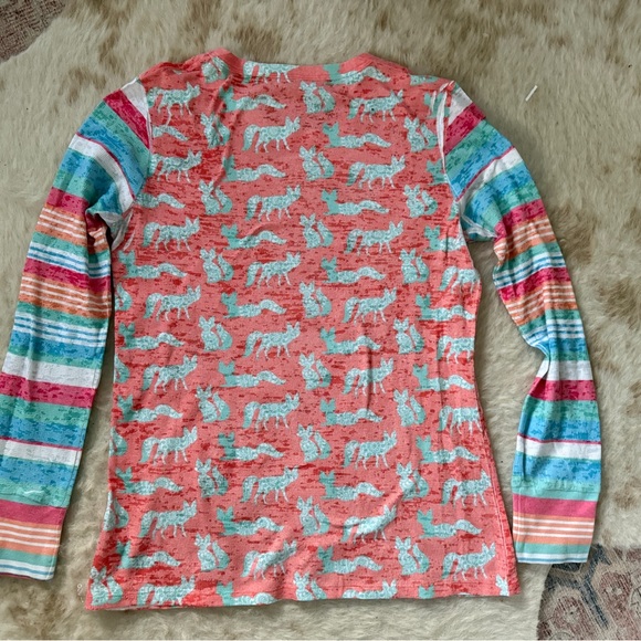 Sundance Catelog Foxy Thermal L/S Tee - Picture 2 of 4